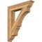 Ekena Millwork Balboa Traditional Rough Sawn Bracket, Western Red Cedar, 6"W x 34"D x 40"H BKT06X34X40BOA01RWR - alternate 1